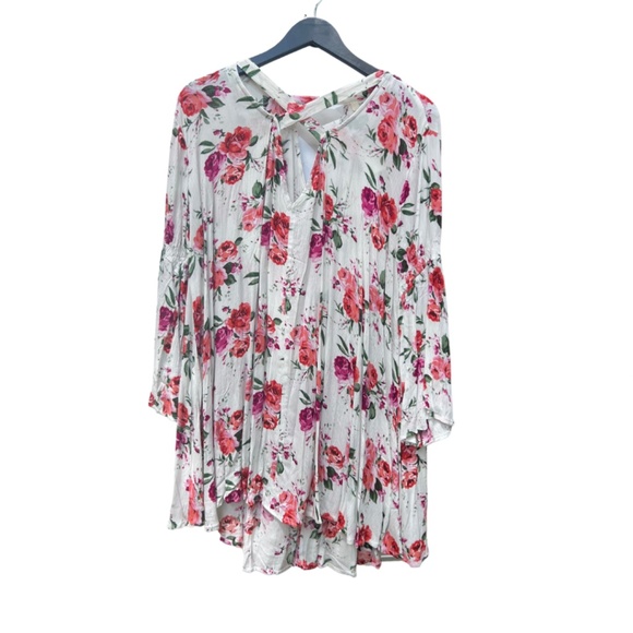 Floral White Dress - Picture 1 of 1